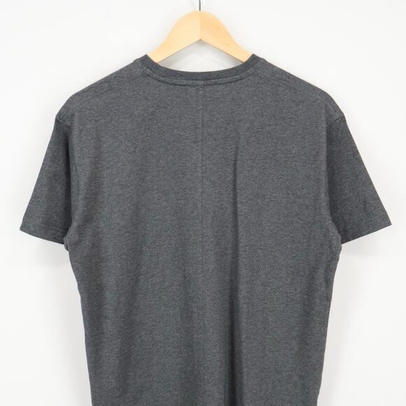 NWT Madewell 100% Cotton Relaxed Oversized Tee Heather Basalt Grey Size XS - Picture 7 of 10